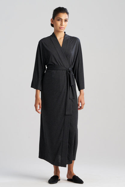 Buy Shangri-La TENCEL™ Robe in Anthracite Online Anthracite