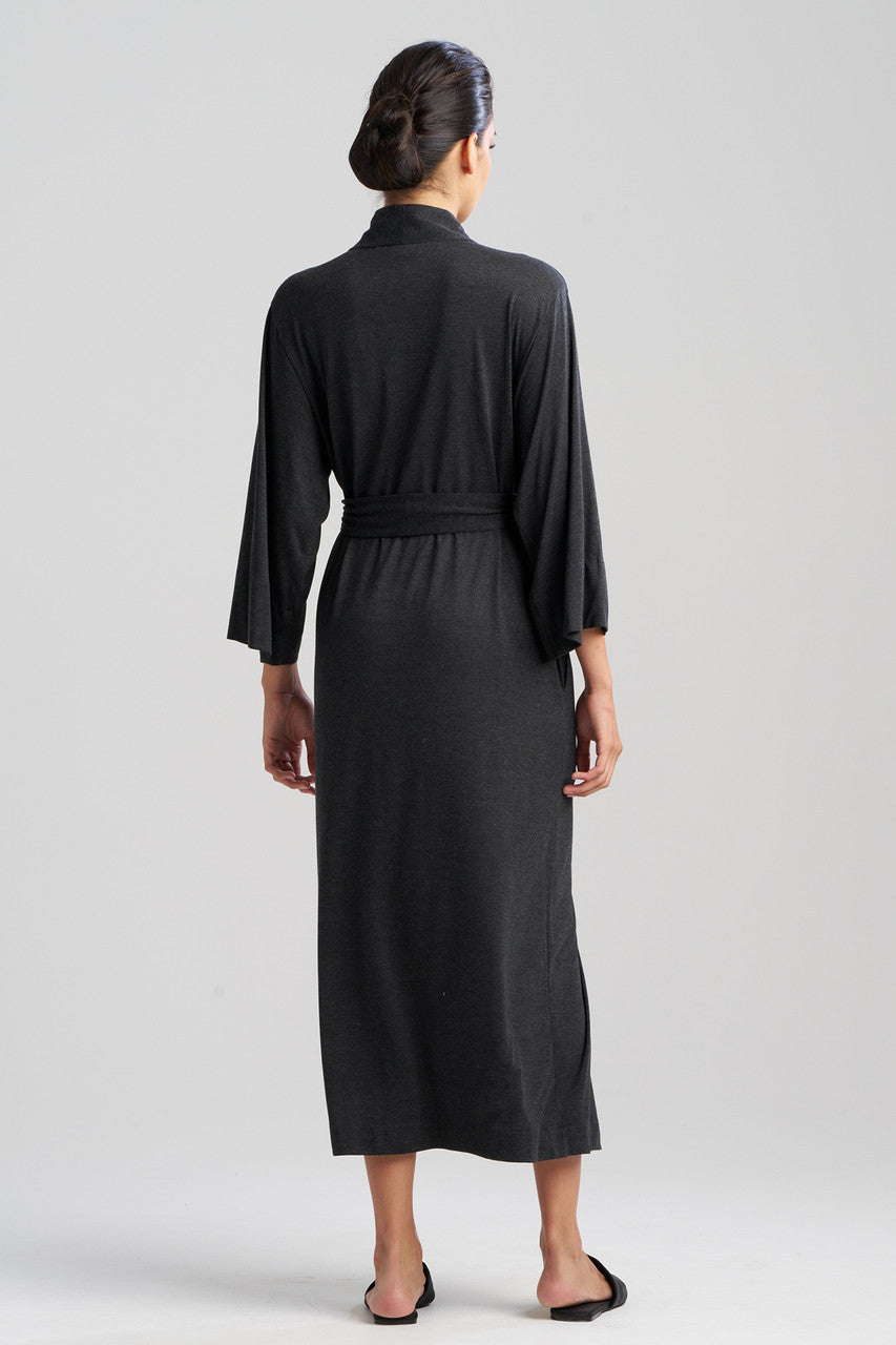 Buy Shangri-La TENCEL™ Robe in Anthracite Online Anthracite