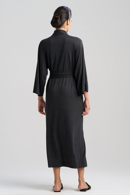 Buy Shangri-La TENCEL™ Robe in Anthracite Online Anthracite