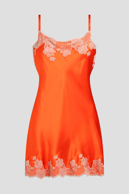 Lolita Chemise Blood Orange/Nude