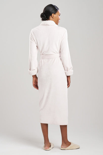 Buy Plush Sherpa Robe in Bone Online Bone