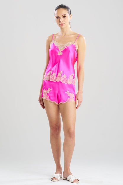 Lolita Lace Cami Shorts PJ Fiesta Pink/Nude