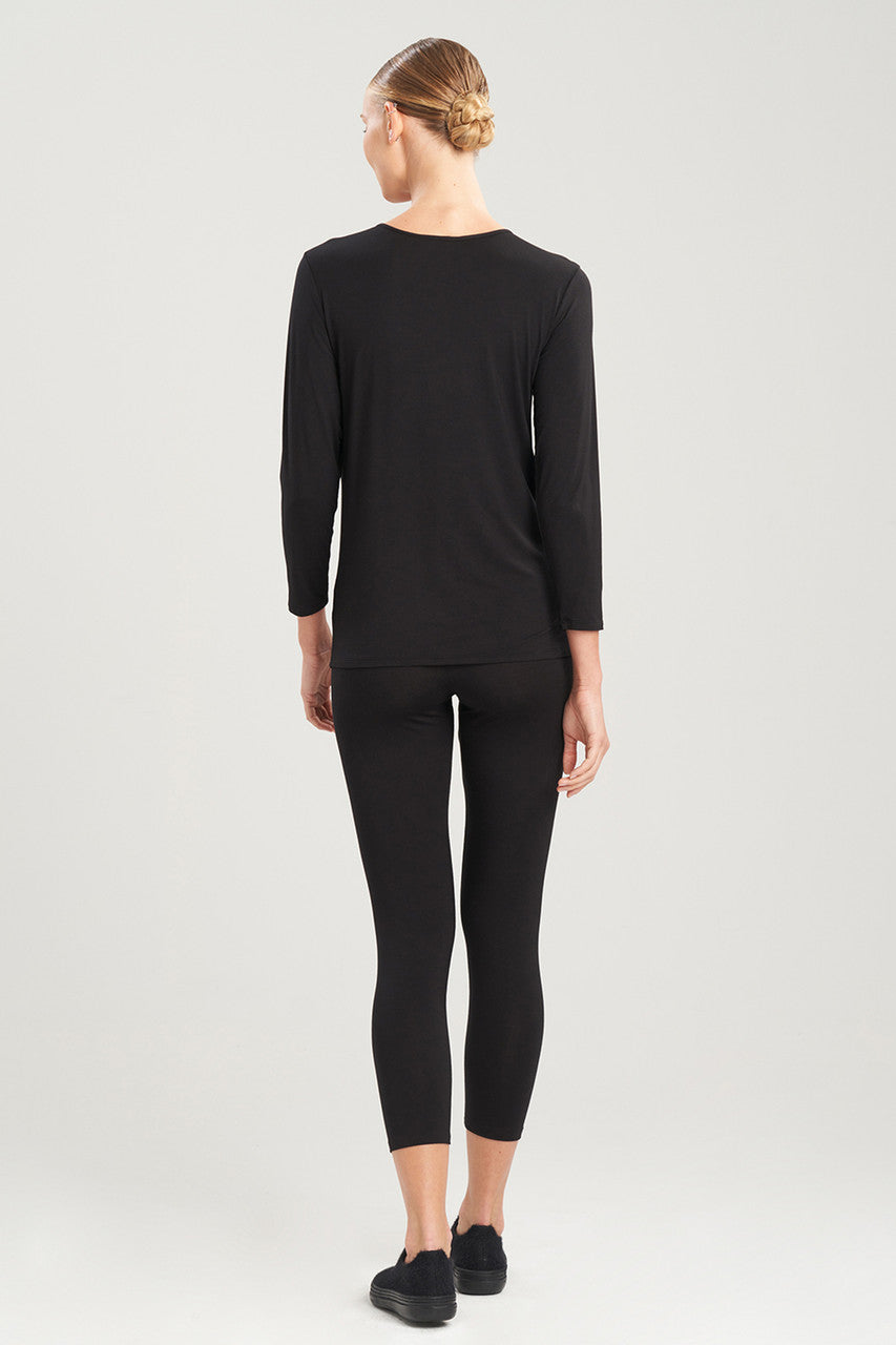 Buy Feathers Element Top in Black Online Black
