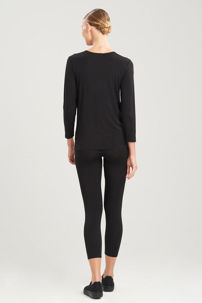 Buy Feathers Element Top in Black Online Black