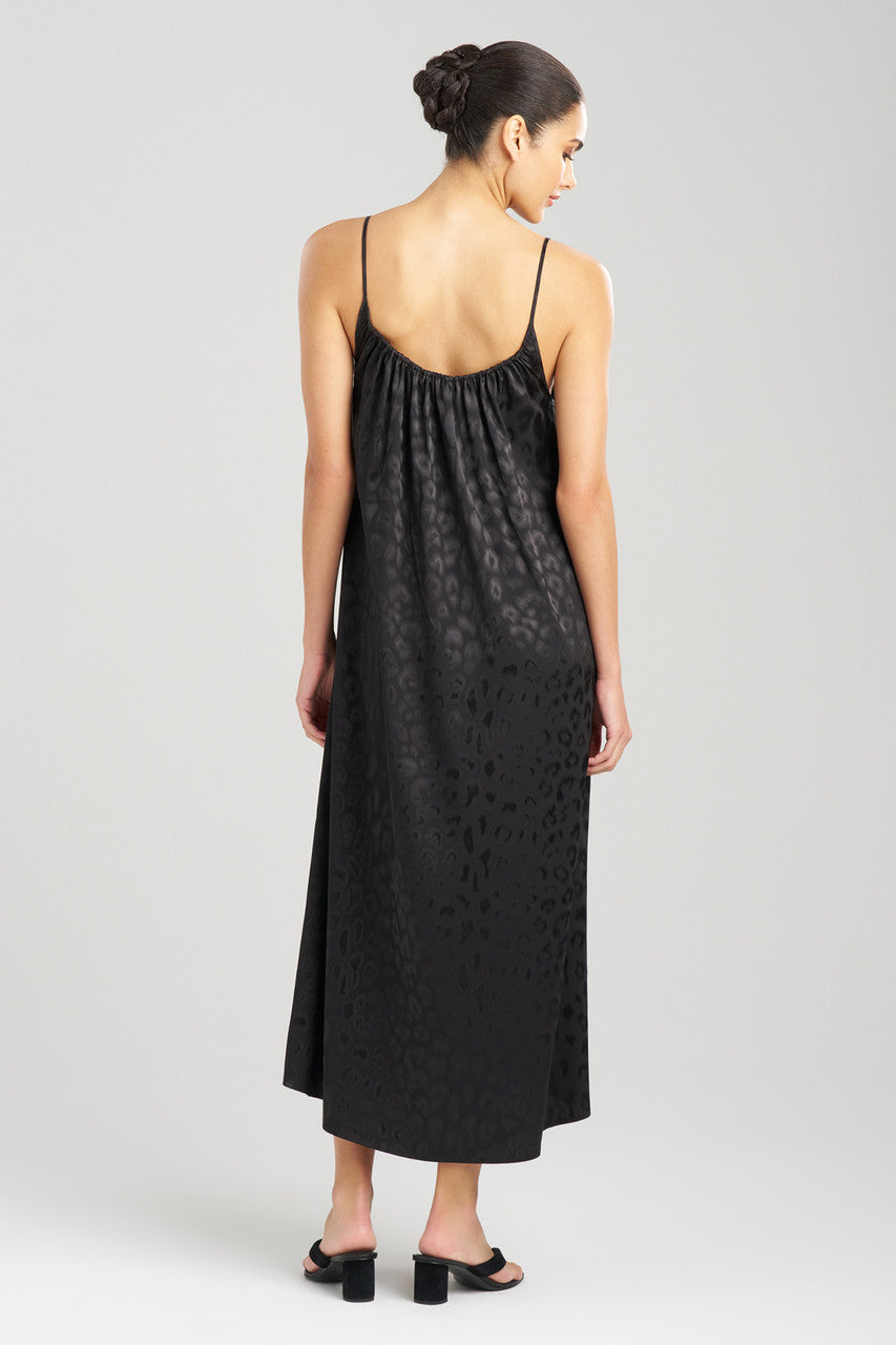 Buy Decadence Tie Front Gown in Black Online Black