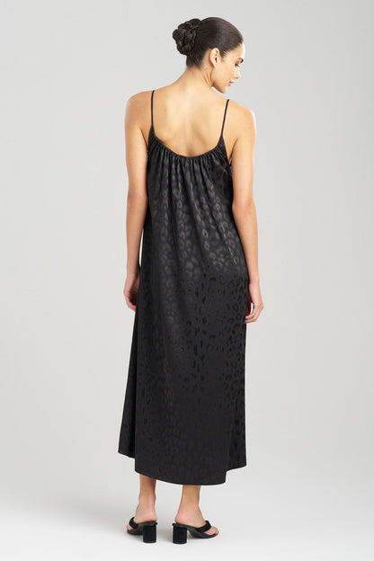 Buy Decadence Tie Front Gown in Black Online Black
