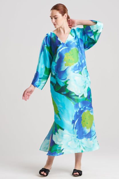 Garbo Caftan Blue Multi