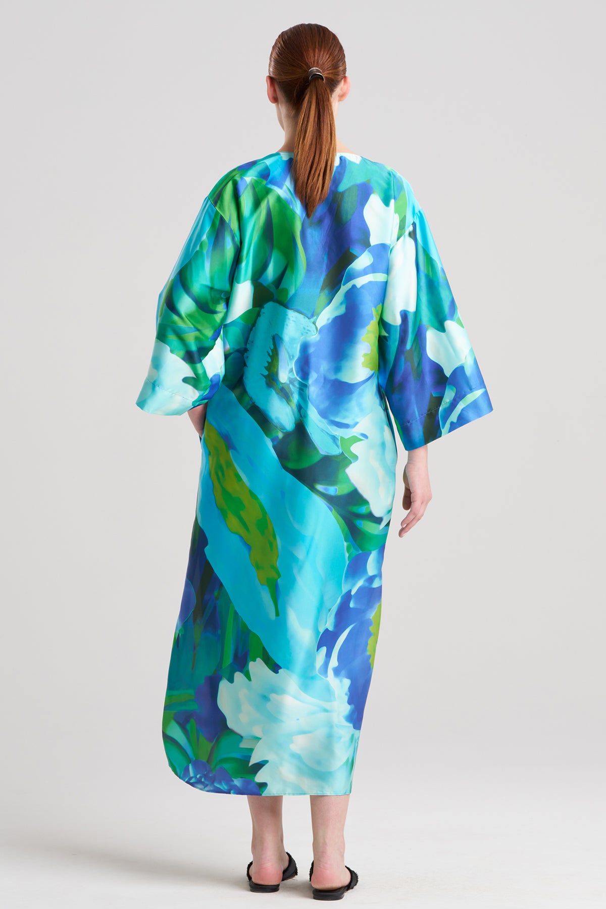 Garbo Caftan Blue Multi