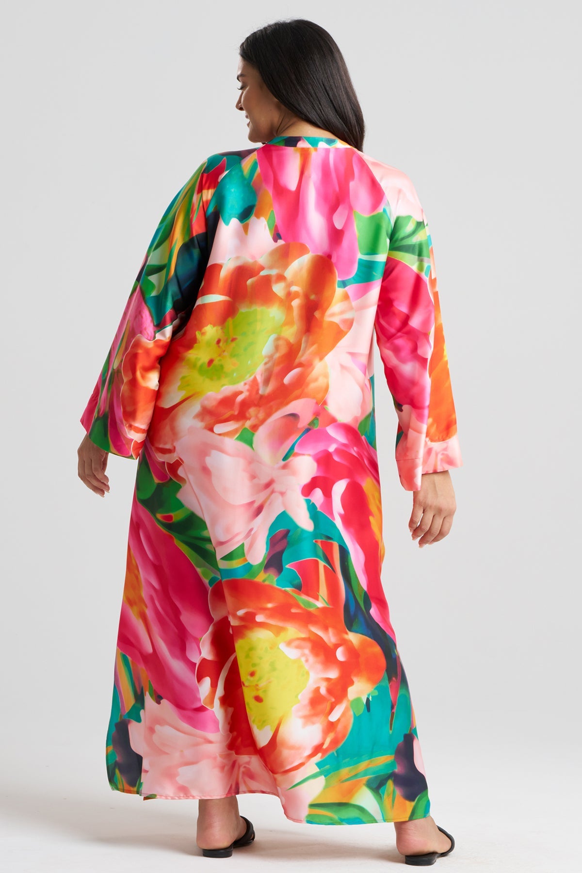 Garbo Zip Caftan Multi