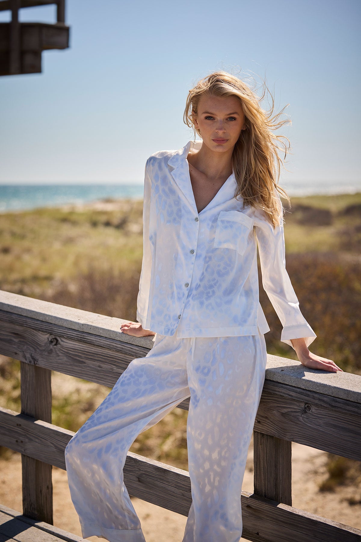 Buy Decadence PJ in Warm White Online Warm White