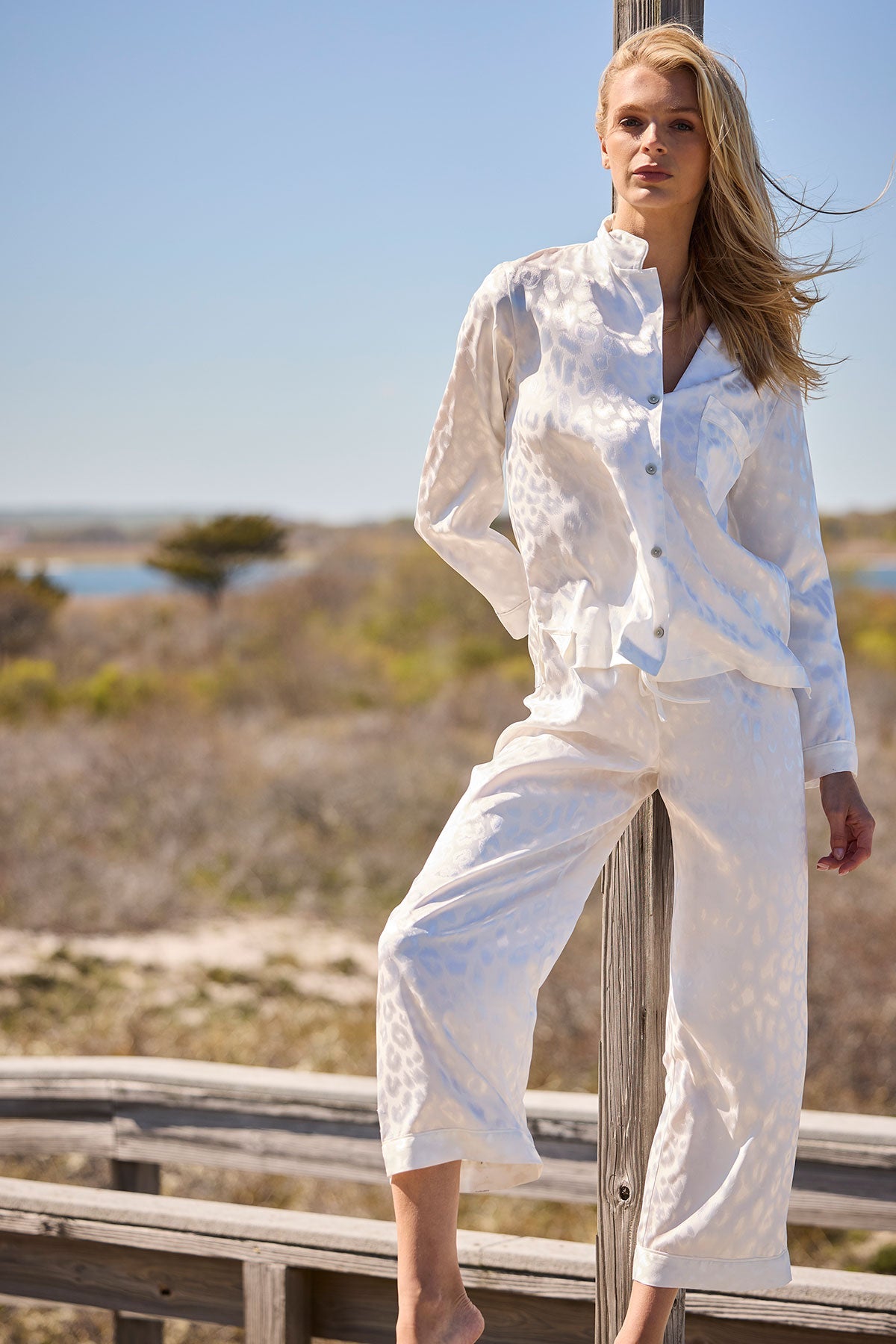 Buy Decadence PJ in Warm White Online Warm White