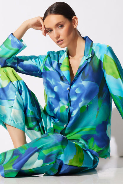 Garbo Notch PJ Blue Multi