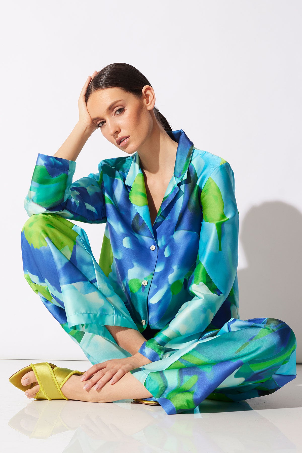 Garbo Notch PJ Blue Multi