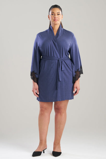 Luxe Shangri-La Wrap Heather Night Blue