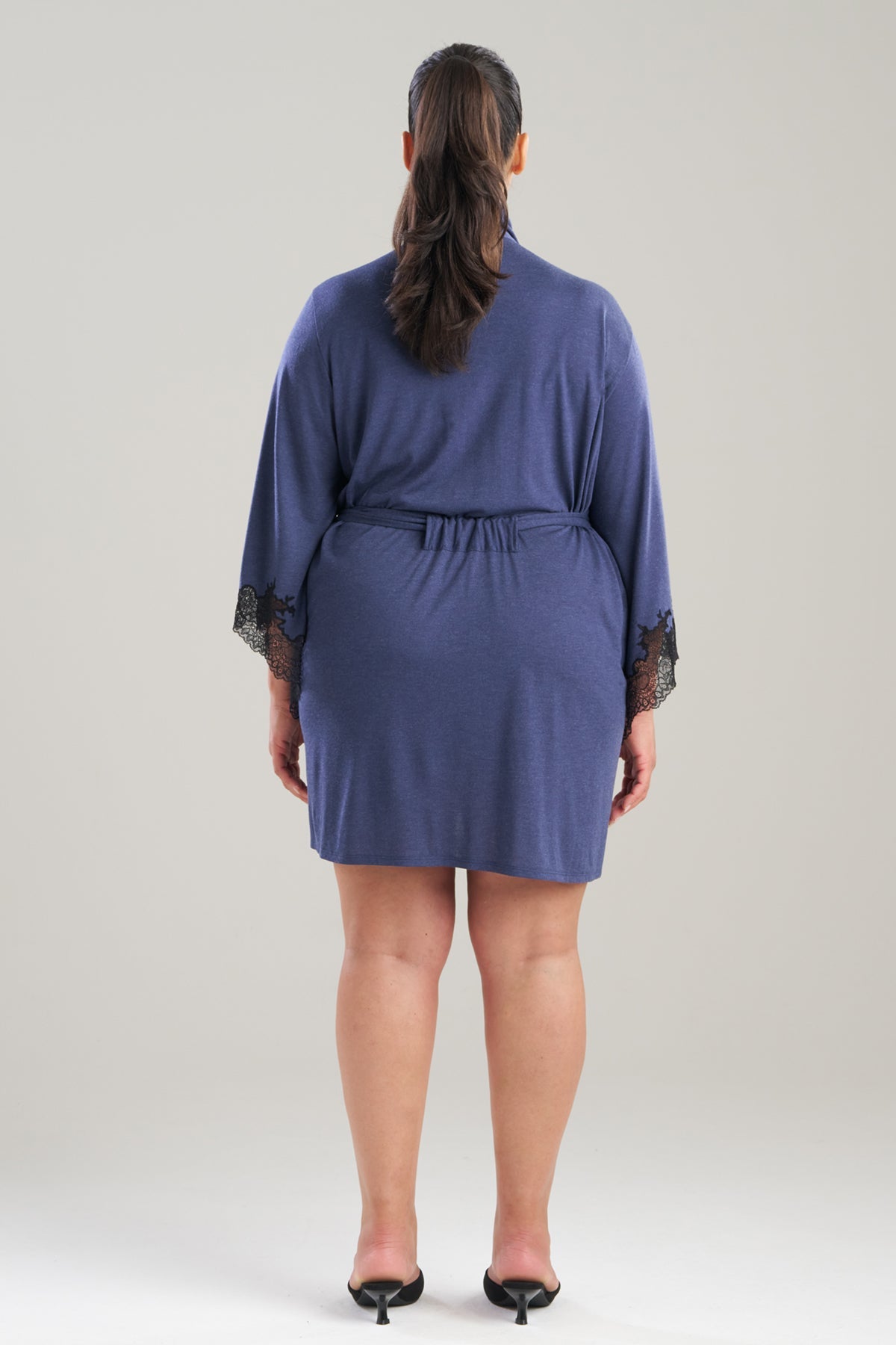 Luxe Shangri-La Wrap Heather Night Blue