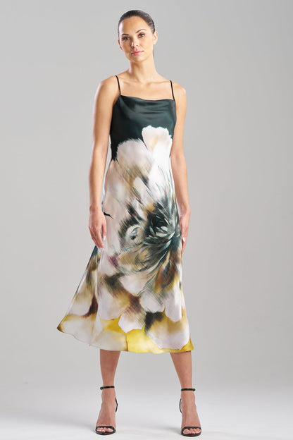 Amber Silk Slip Dress Amber Citrus