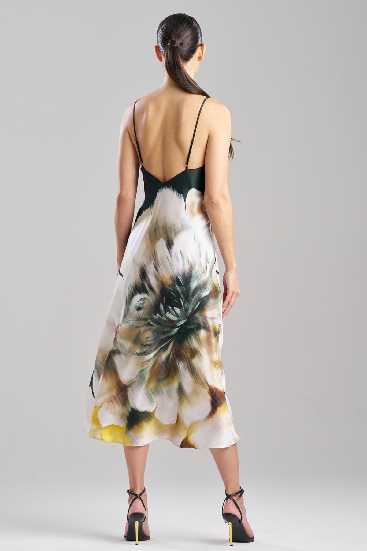 Amber Silk Slip Dress Amber Citrus
