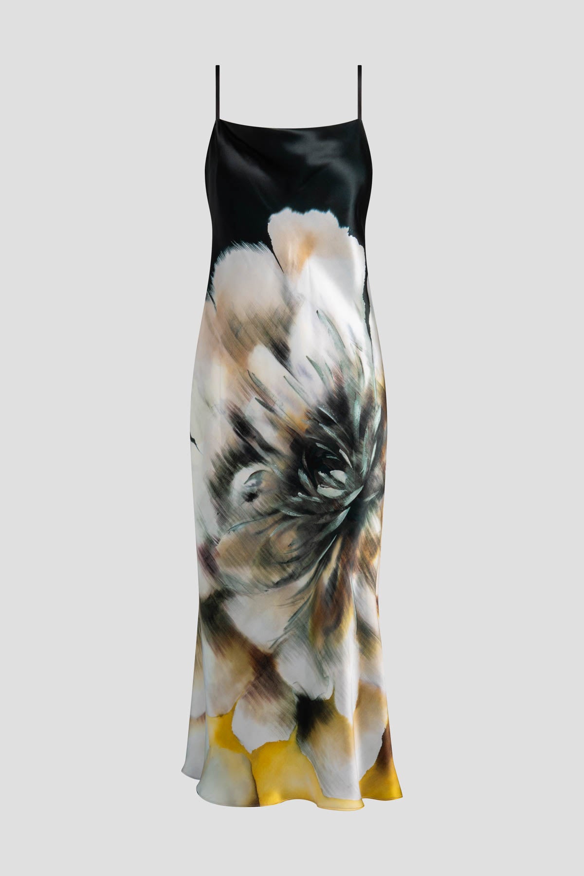 Amber Silk Slip Dress Amber Citrus