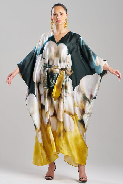 Amber Silk Caftan Amber Citrus