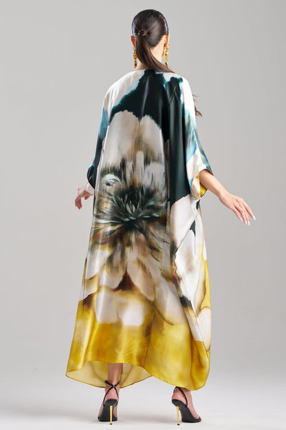 Amber Silk Caftan Amber Citrus