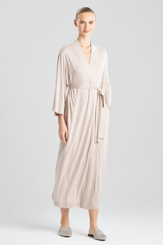 Buy Shangri-La TENCEL™ Robe in Cashmere Online Cashmere