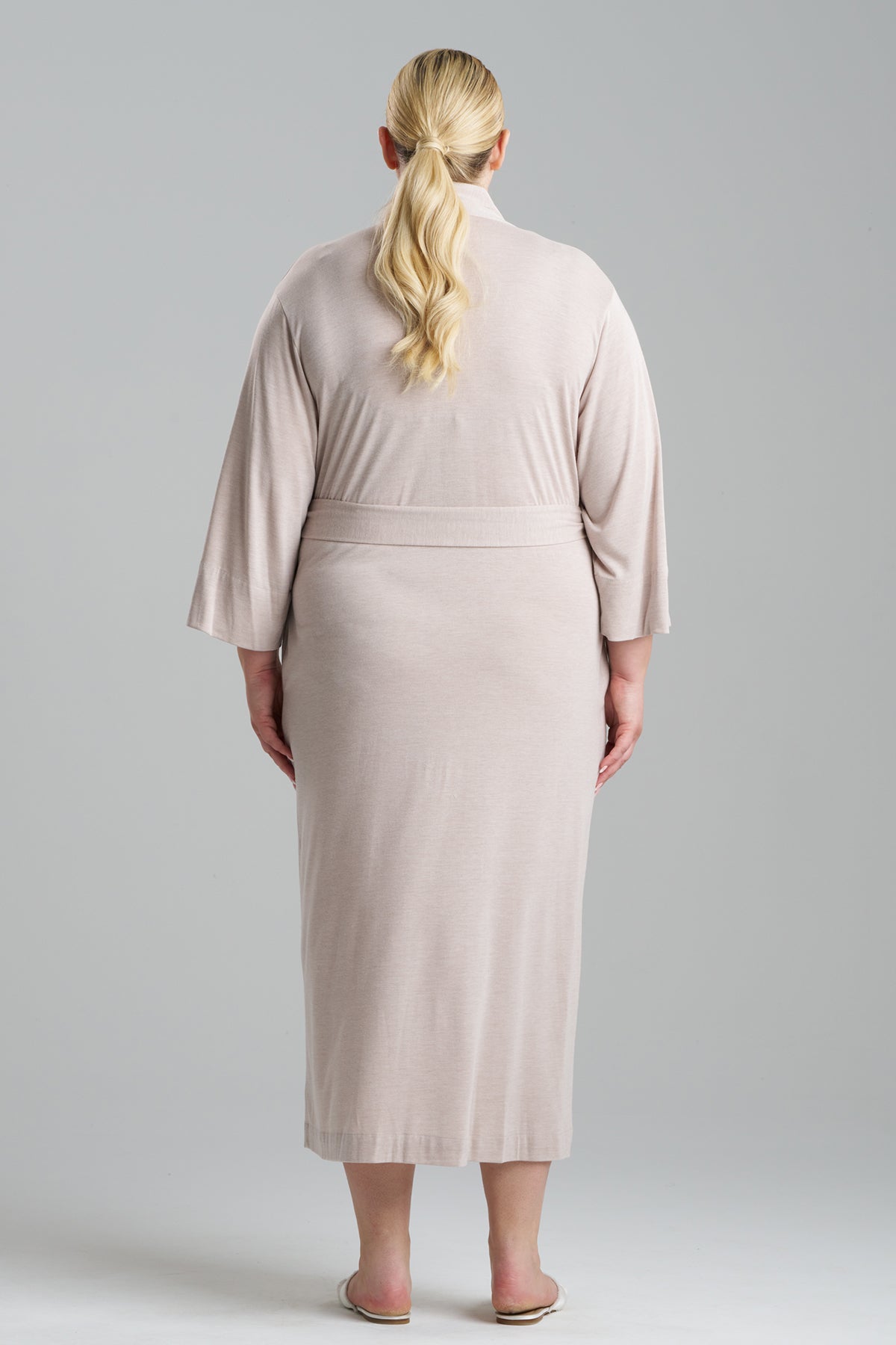 Buy Shangri-La TENCEL™ Robe in Cashmere Online Cashmere