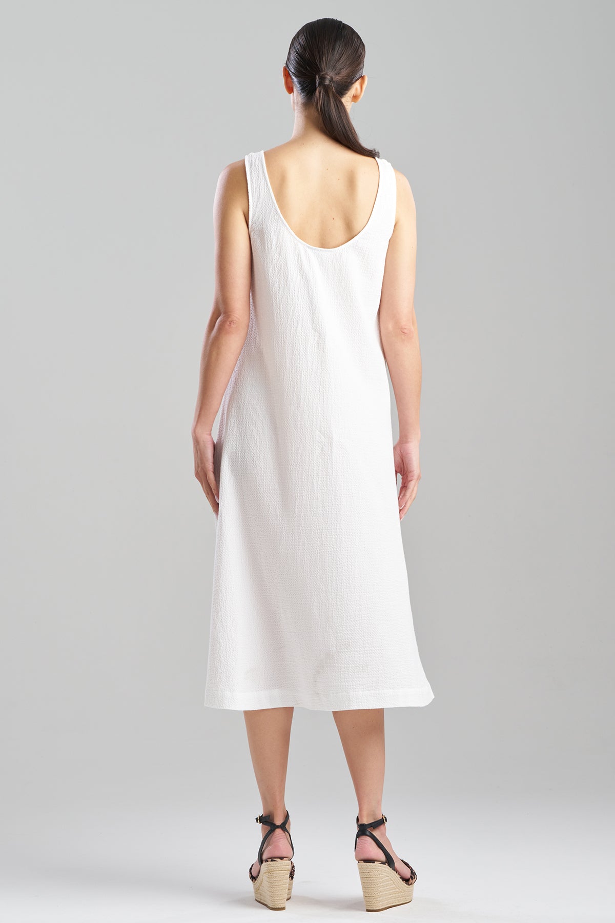 Buy Onsen Cotton Tank Slip Dress in White Online White