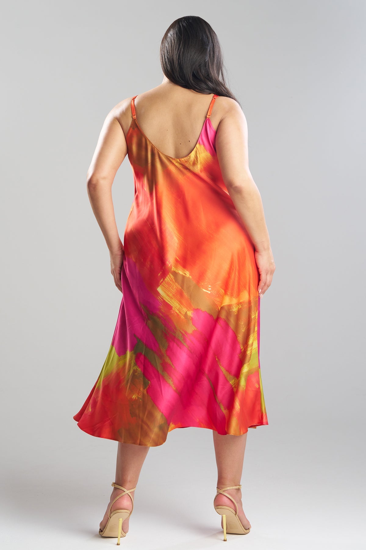 Soleil Slip Dress Multi