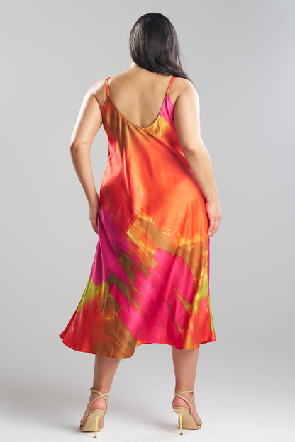 Soleil Slip Dress Multi