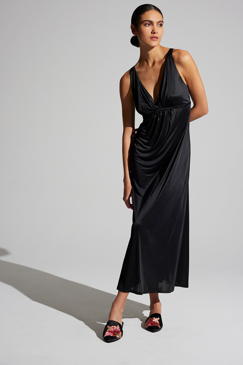 Buy Aphrodite Gown in Black Online Black