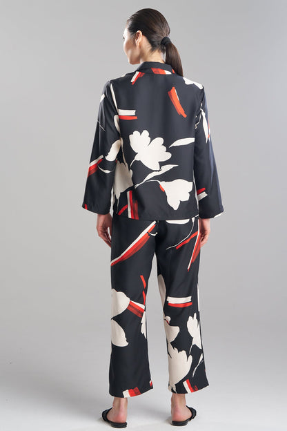 Kami Notch PJ Set Black