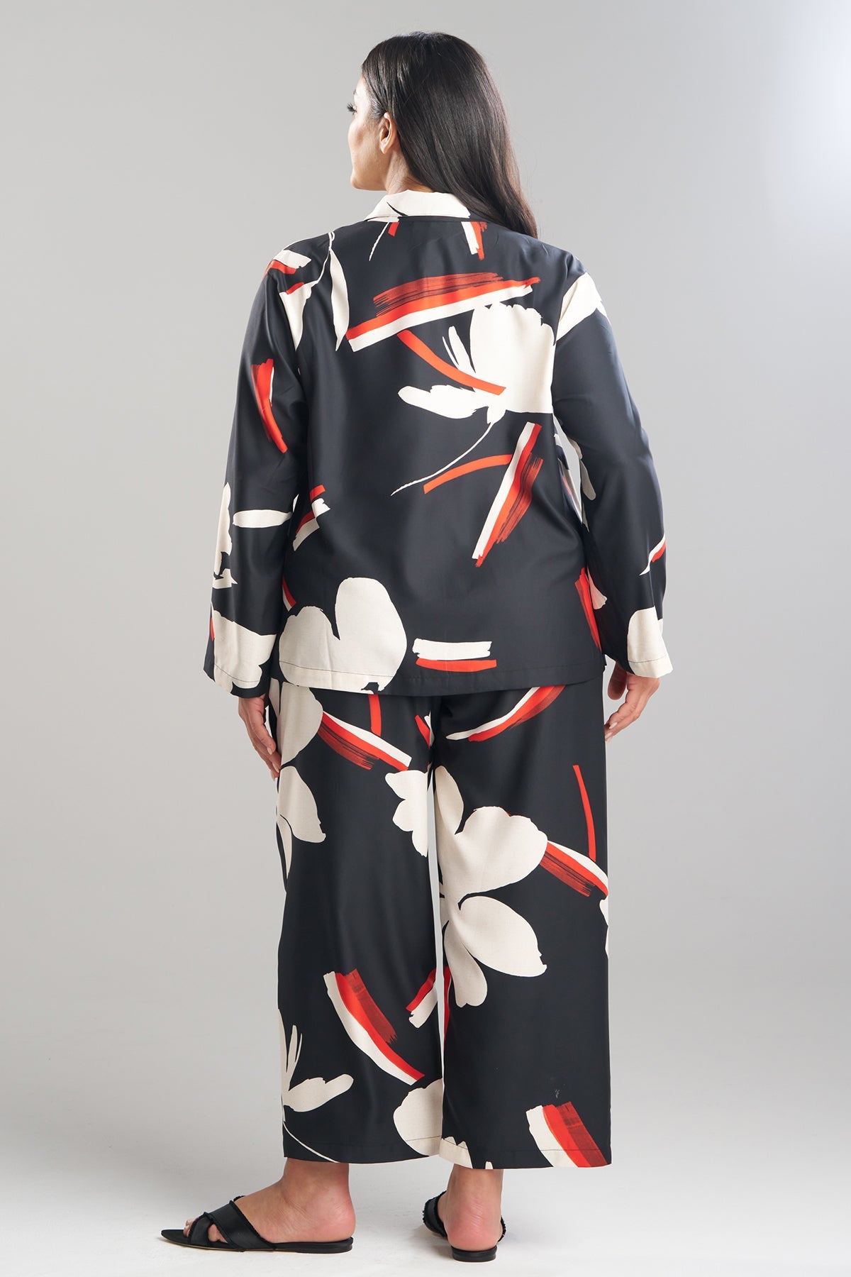 Kami Notch PJ Set Black