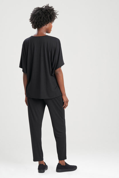 Buy Shangri-La Caftan PJ in Black Online Black