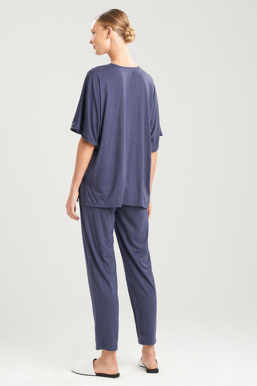 Buy Shangri-La Caftan PJ in Heather Night Blue Online Heather Night Blue
