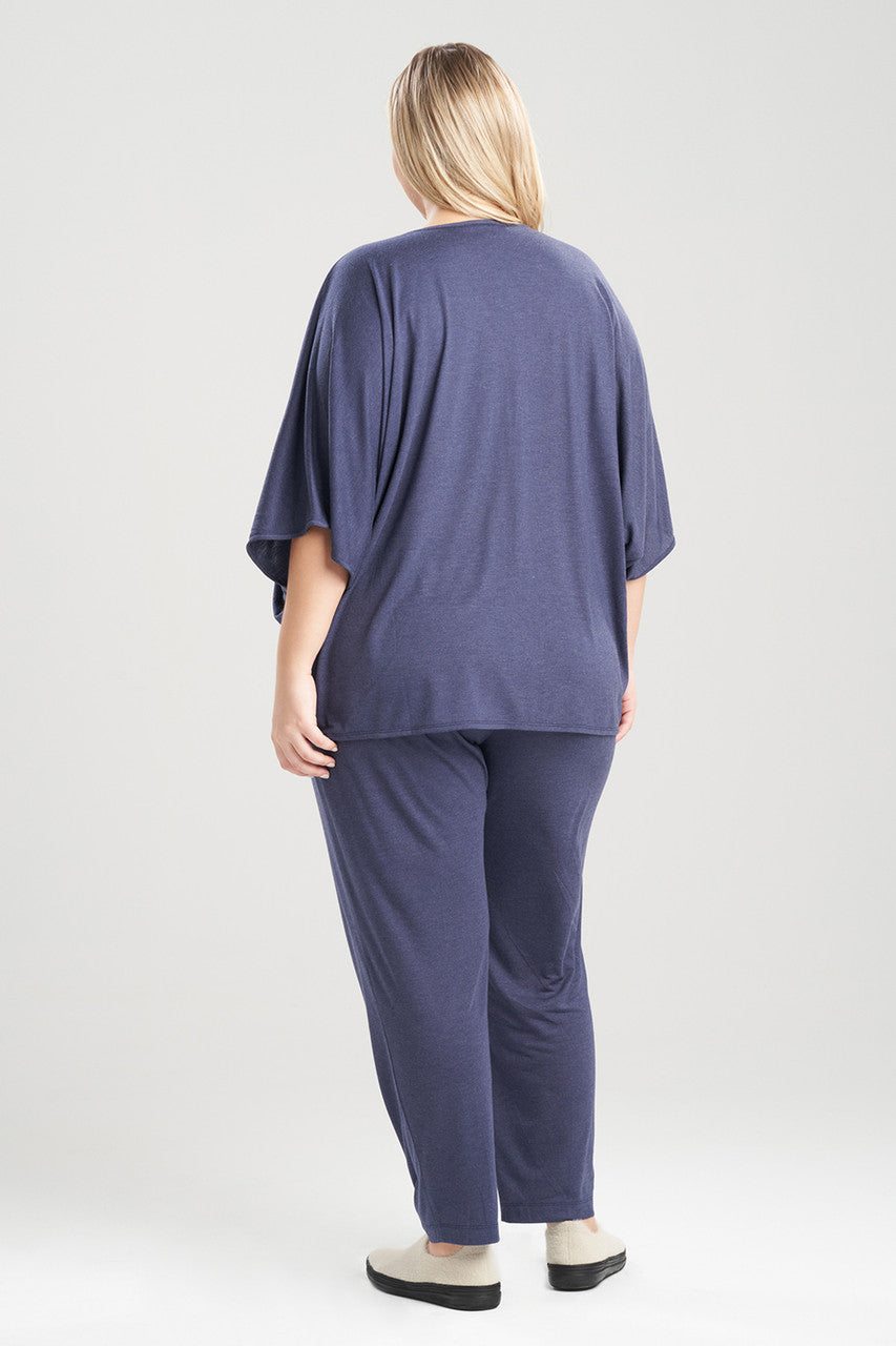 Buy Shangri-La Caftan PJ in Heather Night Blue Online Heather Night Blue