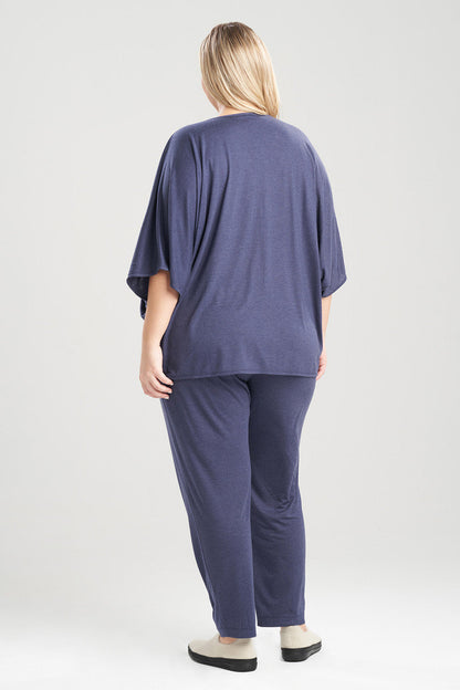 Buy Shangri-La Caftan PJ in Heather Night Blue Online Heather Night Blue