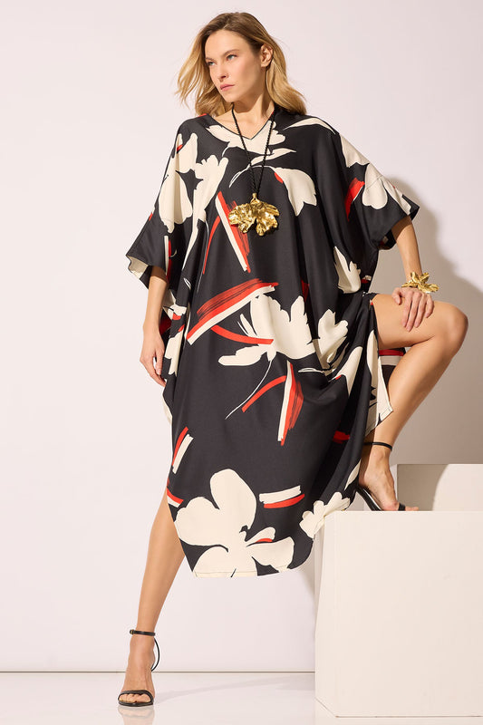 Kami Caftan Black