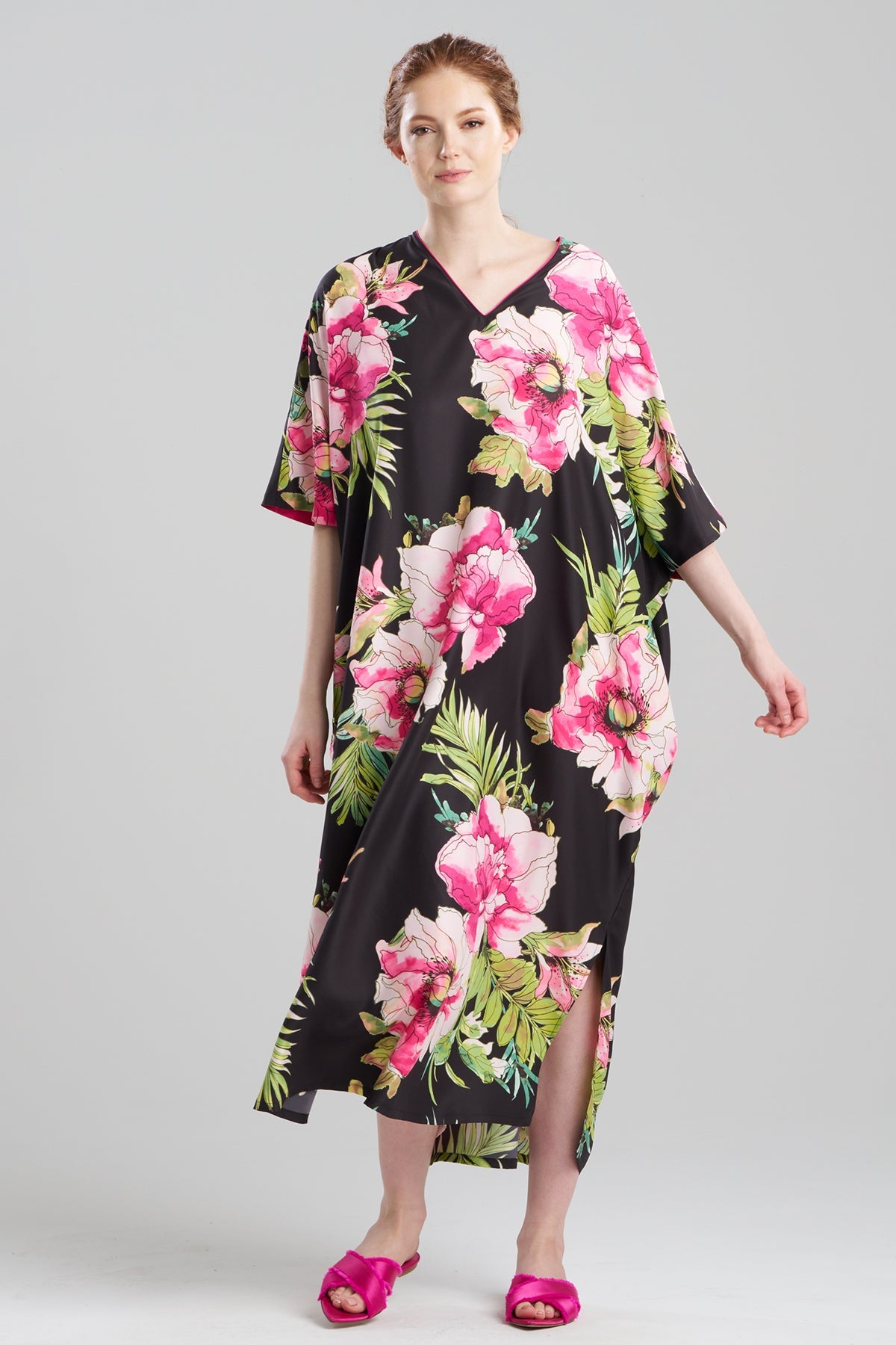 Sonomi Wedge Caftan Black Multi