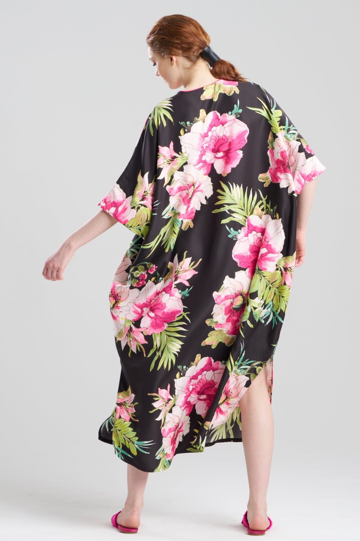 Sonomi Wedge Caftan Black Multi