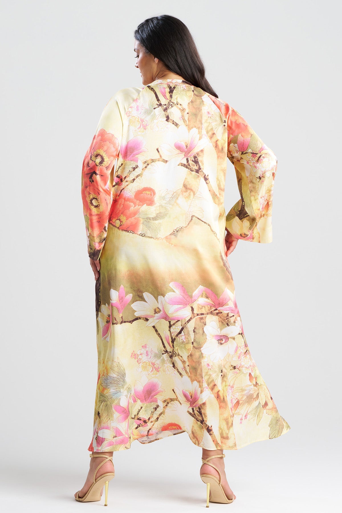 Floral Garden Zip Caftan Golden Hour