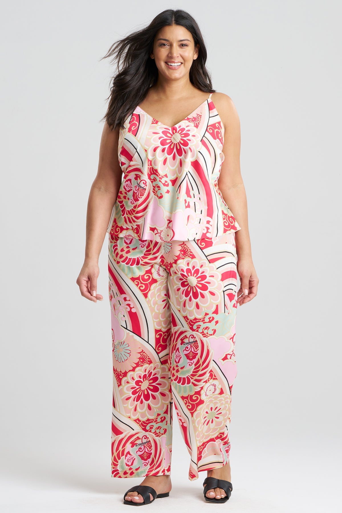Medallion Cami PJ Pink