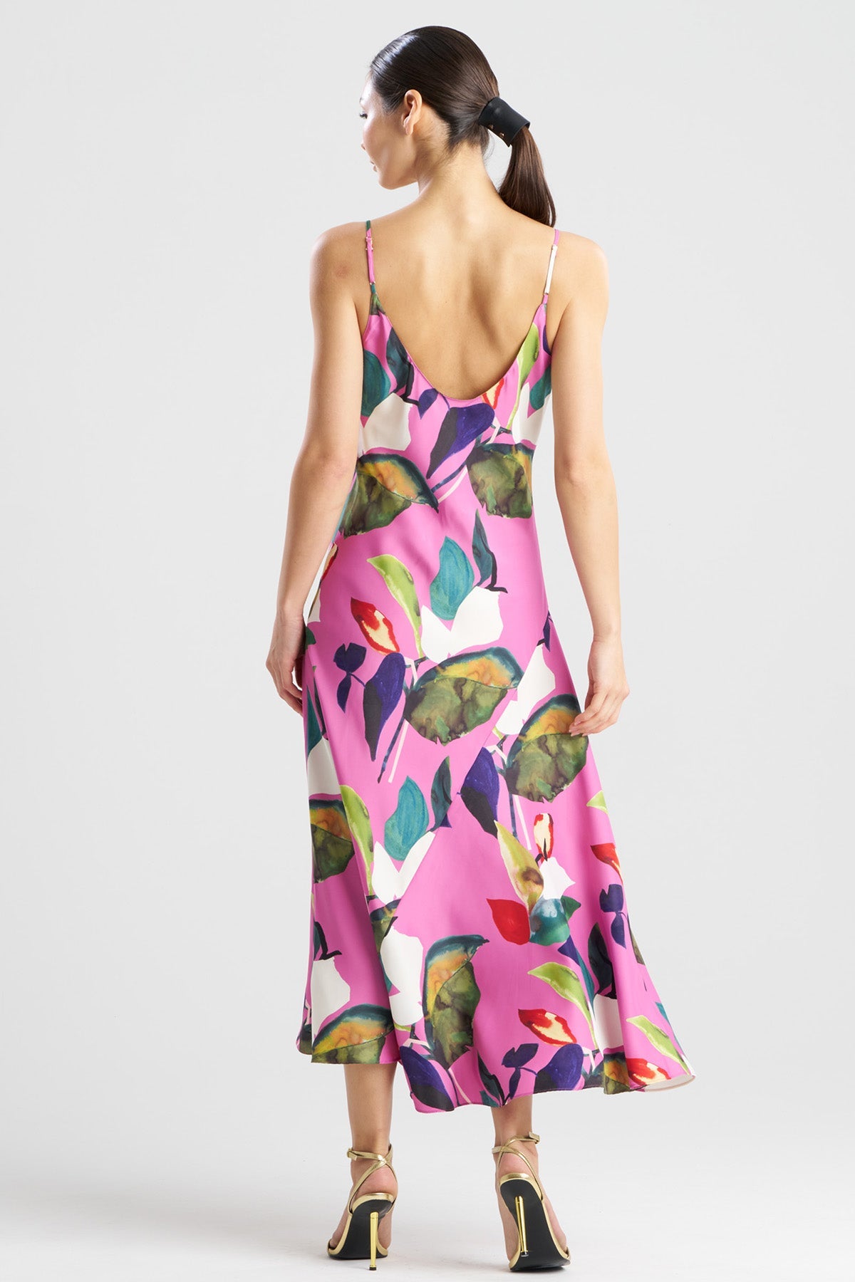 Daido Slip Dress Magenta
