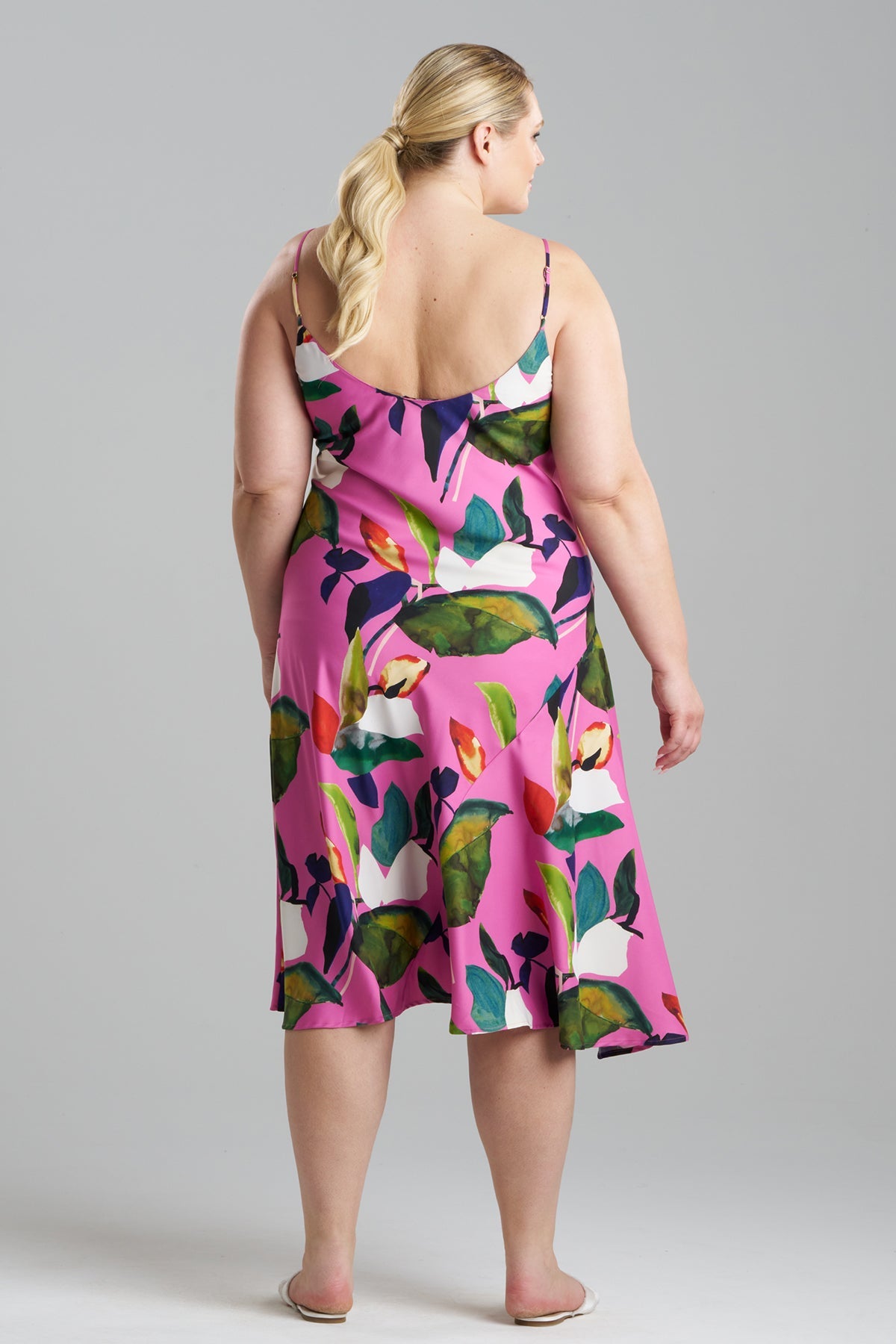 Daido Slip Dress Magenta