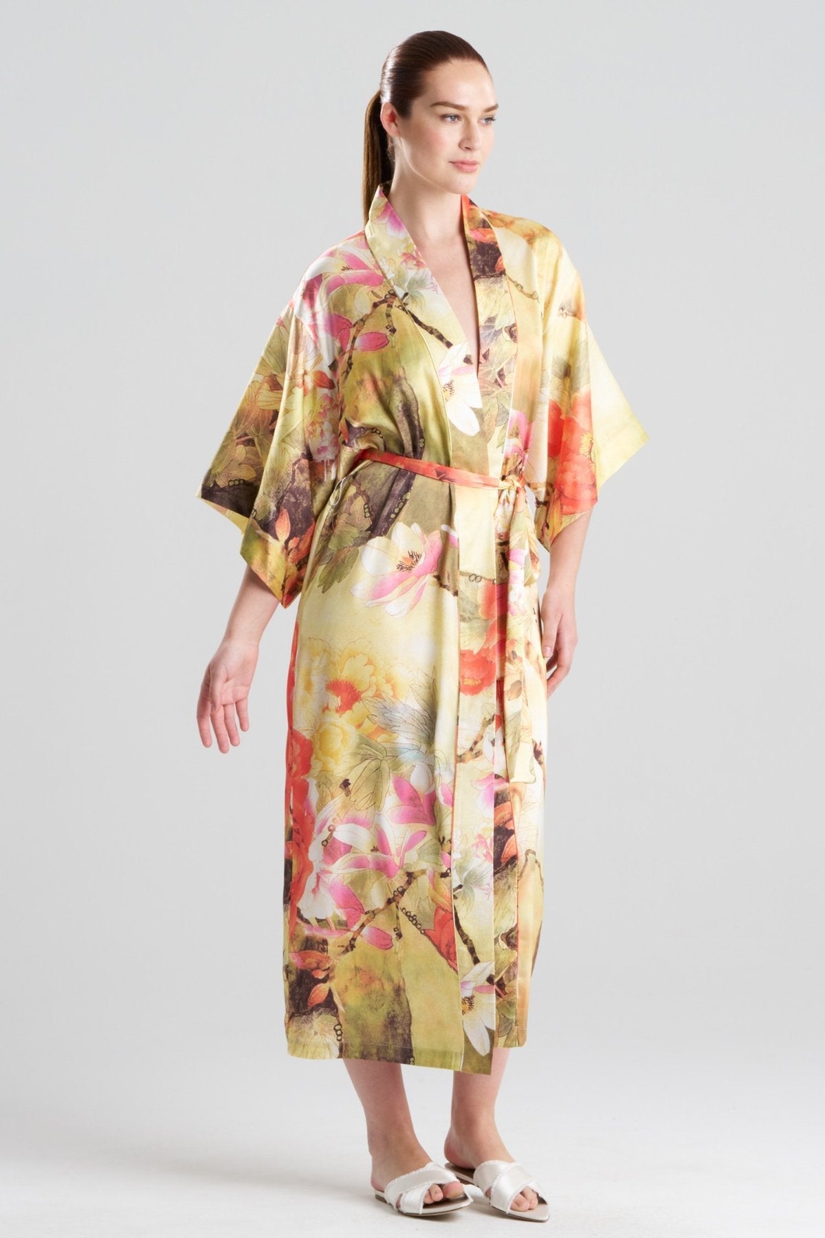 Floral Garden Robe Golden Hour