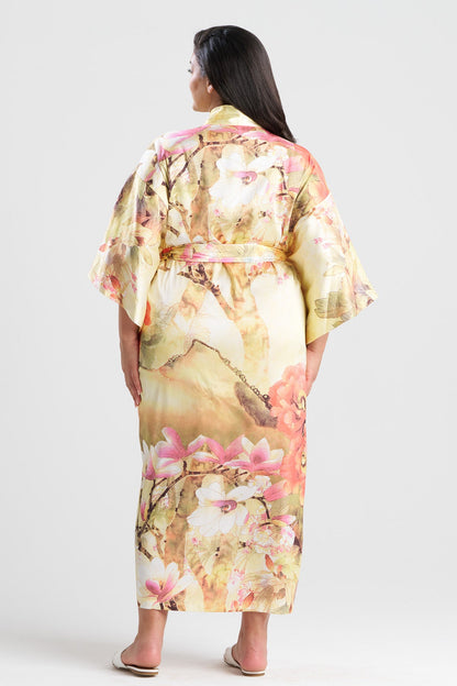 Floral Garden Robe Golden Hour