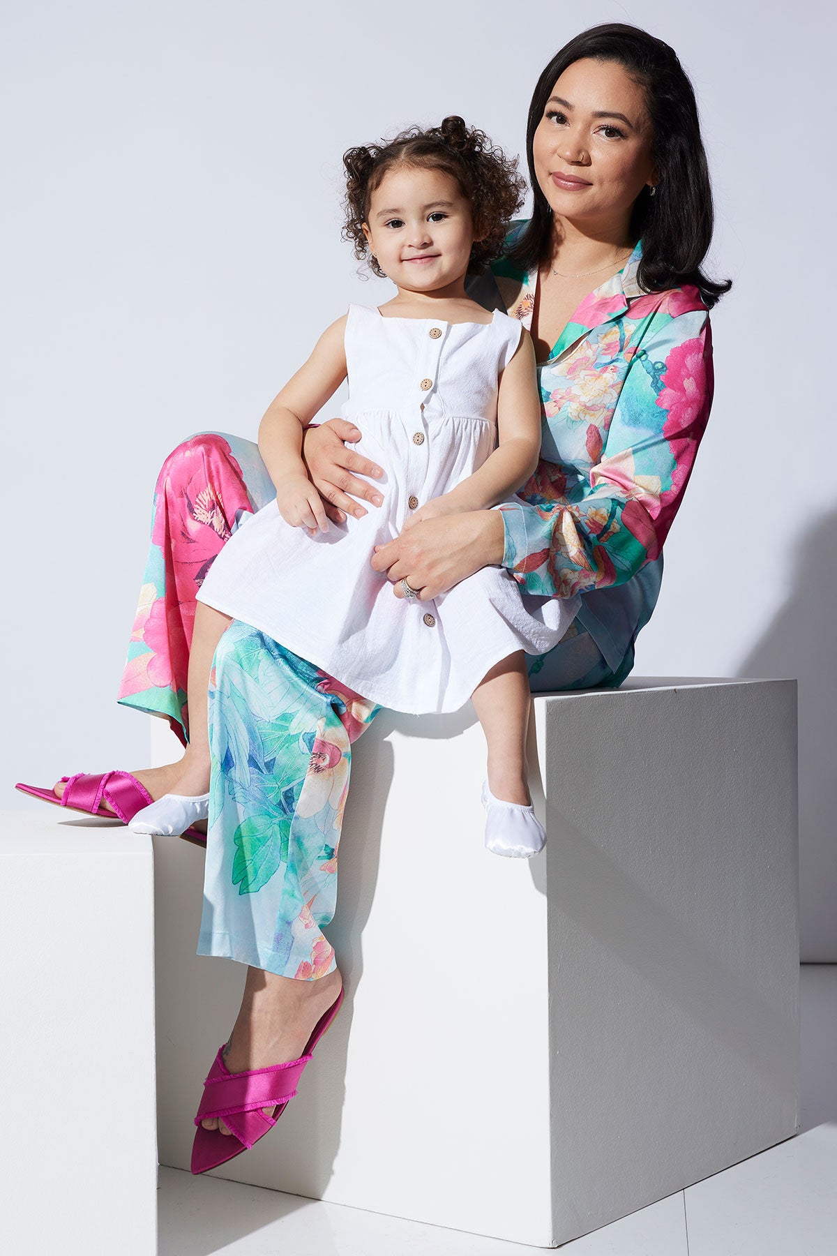 Floral Garden Notch PJ Blue Multi