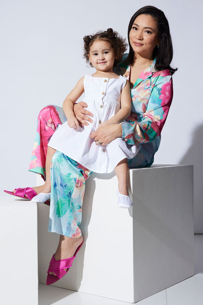 Floral Garden Notch PJ Blue Multi