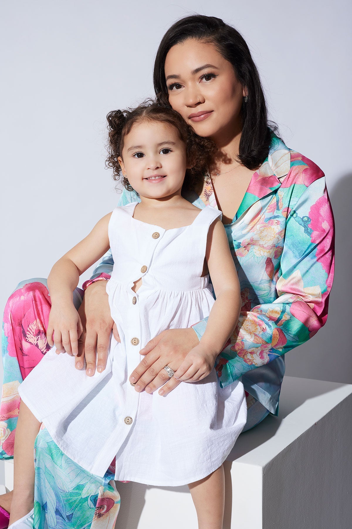 Floral Garden Notch PJ Blue Multi