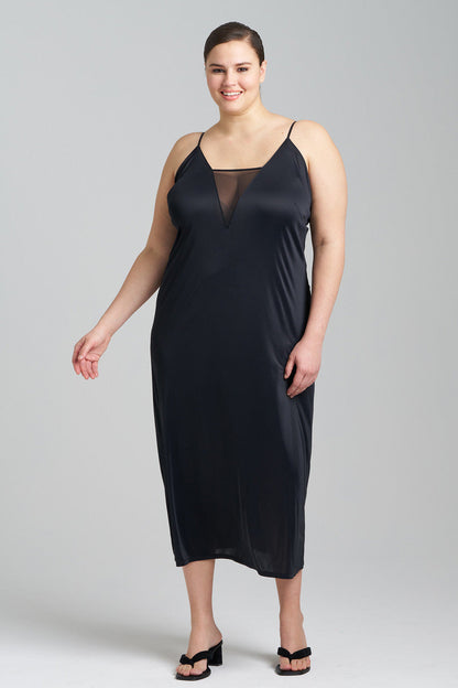 Buy Body Doubles Mesh Gown in Black Online Black