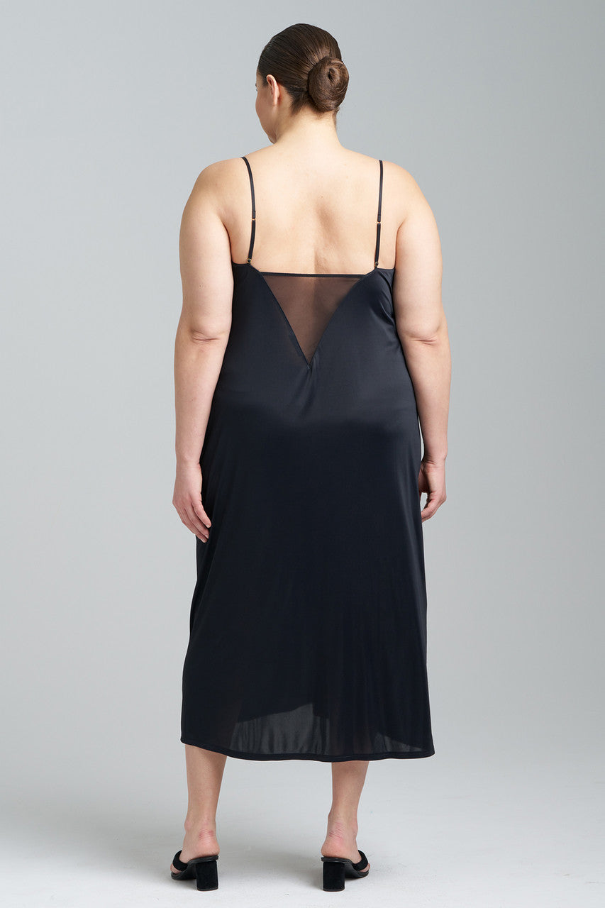 Buy Body Doubles Mesh Gown in Black Online Black